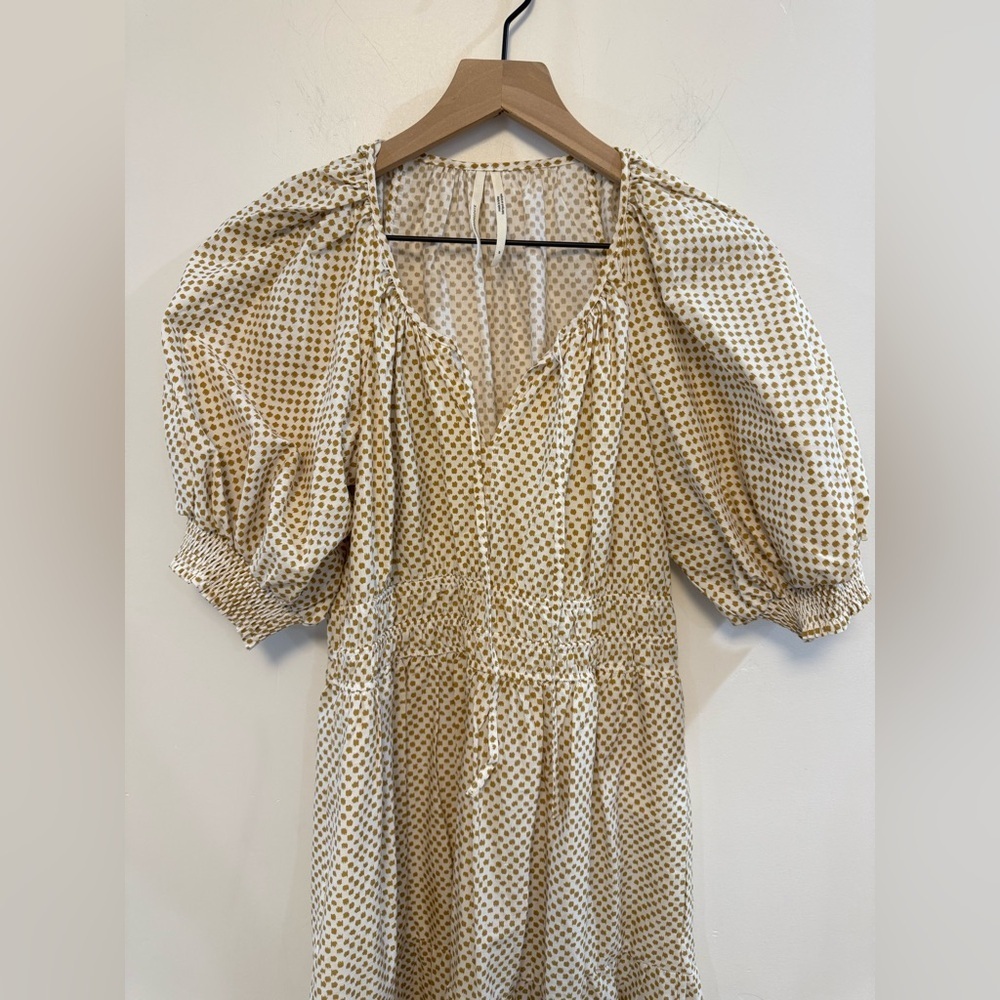 ANTHROPOLOGIE somerset maxi dress puff-sleeve 
Edition - Picture 3 of 10